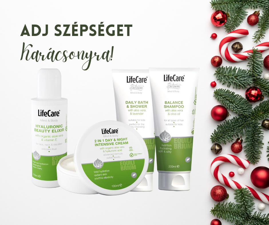 Természetes szépséget karácsonyra!